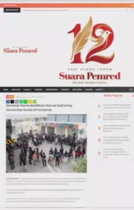Semarak Skena Modifikasi Warnai Gathering Komunitas Honda di Pontianak