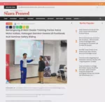 Berlangsung di Main Dealer Training Center Astra Motor Kalbar, Kalangan Damkar Swasta di Pontianak Ikuti Seminar Safety Riding Photo of Berlangsung di Main Dealer Training Center Astra Motor Kalbar, K