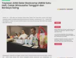 Yayasan AHM Gelar Bootcamp UMKM Satu Hati, Cetak Wirausaha Tangguh dan Berdaya Saing