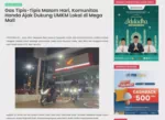 Gas Tipis-Tipis Malam Hari, Komunitas Honda Ajak Dukung UMKM Lokal di Mega Mall