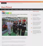 Kunjungi Pabrik Sepeda Motor Honda, Finalis AHM Best Student Kagum Teknologi Honda