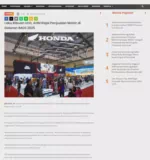 Laku Ribuan Unit, AHM Rajai Penjualan Motor di Gelaran IMOS 2025