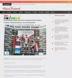Ramadhipa Makin Bersinar Setelah Sukses Rebut Podium Perdana Moto3 Junior Barcelona