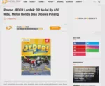 Promo JEDER Landak: DP Mulai Rp 650 Ribu, Motor Honda Bisa Dibawa Pulang