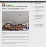 Sadar Cari Aman Bersama Safety Riding Education Sejak Dini, Astra Motor Kalbar Ajak Siswa SMPN 4 Pontianak Belajar Keselamatan Berkendara