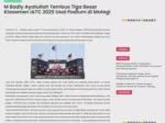 M Badly Ayatullah Tembus Tiga Besar Klasemen IATC 2025 Usai Podium di Motegi