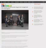 New Honda ADV160 Semakin Gagah dan Canggih jadi SUV Kebanggaan
