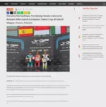 Kiandra Ramadhipa, Pembalap Muda Indonesia Binaan AHM Juarai European Talent Cup di Sirkuit Magny-Cours, Prancis