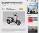 AHM Luncurkan Honda Scoopy Kuromi, Skutik Fashion dengan Sentuhan Sanrio
