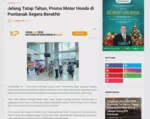 Jelang Tutup Tahun, Promo Motor Honda di Pontianak Segera Berakhir