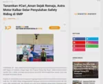 Tanamkan #Cari_Aman Sejak Remaja, Astra Motor Kalbar Gelar Penyuluhan Safety Riding di SMP