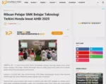 Ribuan Pelajar SMK Belajar Teknologi Terkini Honda lewat AHBI 2025