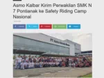 Asmo Kalbar Kirim Perwakilan SMK N 7 Pontianak ke Safety Riding Camp Nasional