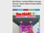 Beli Motor Limited Edition Scoopy Kuromi, Utami Sebut Honda Selalu One Heart