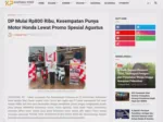 DP Mulai Rp800 Ribu, Kesempatan Punya Motor Honda Lewat Promo Spesial Agustus