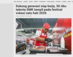 Dukung generasi siap kerja, 30 ribu talenta SMK tampil pada festival vokasi satu hati 2026