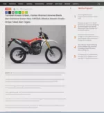 Tambah Kesan Urban, Varian Warna Extreme Black dan Extreme Green New CRF150L Dibalut Desain Grafis Stripe Tebal dan Tegas