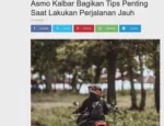 Asmo Kalbar Bagikan Tips Penting Saat Lakukan Perjalanan Jauh