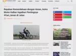 Rayakan Kemerdekaan dengan Aman, Astra Motor Kalbar Ingatkan Pentingnya #Cari_Aman di Jalan