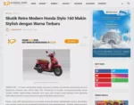 Skutik Retro Modern Honda Stylo 160 Makin Stylish dengan Warna Terbaru