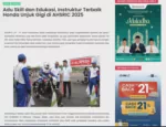 Adu Skill dan Edukasi, Instruktur Terbaik Honda Unjuk Gigi di AHSRIC 2025