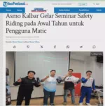 Asmo Kalbar Gelar Seminar Safety Riding pada Awal Tahun untuk Pengguna Matic