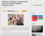 AHM Gelar FeVoSH 2026, Tantang 30 Ribu Siswa dan Guru SMK Tingkatkan Kompetensi Vokasi