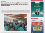 Generasi Muda Sintang Dibekali Edukasi Keselamatan Berkendara Bersama Astra Motor Kalbar