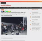 Diikuti oleh Ratusan Anggota Paguyuban HWBC dan All Matic, Ini Semarak Gelaran Night Ride Cinematic dari Astra Motor Kalbar