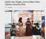 Stylish dan Elegan, Asmo Kalbar Gelar Hijabers Serenity Ride