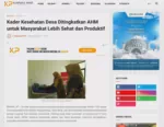 Kader Kesehatan Desa Ditingkatkan AHM untuk Masyarakat Lebih Sehat dan Produktif