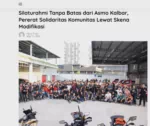 Silaturahmi Tanpa Batas dari Asmo Kalbar, Pererat Solidaritas Komunitas Lewat Skena Modifikasi