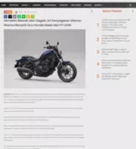 Semakin Mewah dan Gagah, Ini Penyegaran Warna-Warna Menarik Duo Honda Rebel dari PT AHM
