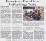 Pecinta Scoopy Kumpul Bahas Modifi kasi hingga Touring