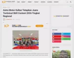 Astra Motor Kalbar Tetapkan Juara Technical Skill Contest 2026 Tingkat Regional