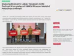 Dukung Ekonomi Lokal, Yayasan AHM Perkuat Kompetensi UMKM Binaan Melalui Pelatihan Intensif