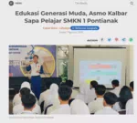 Edukasi Generasi Muda, Asmo Kalbar Sapa Pelajar SMKN 1 Pontianak