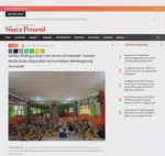 Safety Riding untuk Cari aman di Sekolah Taman Mulia Kubu Raya dari Asmo Kalbar Berlangsung Semarak