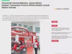Semarak Kemerdekaan, Astra Motor Kalbar Tawarkan Promo PROKLAMASI untuk Motor Honda