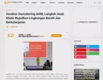 Gerakan Decluttering AHM, Langkah Anak Muda Wujudkan Lingkungan Bersih dan Berkelanjutan