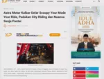 Astra Motor Kalbar Gelar Scoopy Your Mode Your Ride, Padukan City Riding dan Nuansa Senja Pantai