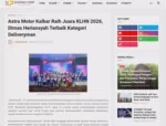 Astra Motor Kalbar Raih Juara KLHN 2026, Dimas Heriansyah Terbaik Kategori Deliveryman