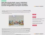 SMA Bina Mulia Raih Juara 1 AHM Best Student 2025 Regional Kalbar dengan Inovasi Pengolahan Sampah Otomatis