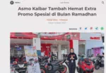 Asmo Kalbar Tambah Hemat Extra Promo Spesial di Bulan Ramadhan