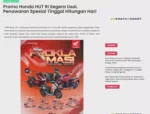 Promo Honda HUT RI Segera Usai, Penawaran Spesial Tinggal Hitungan Hari