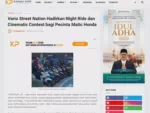 Vario Street Nation Hadirkan Night Ride dan Cinematic Contest bagi Pecinta Matic Honda