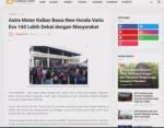 Astra Motor Kalbar Bawa New Honda Vario Evo 160 Lebih Dekat dengan Masyarakat