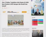 Gen-Z Kalbar Tunjukkan Aksi Nyata di AHM Best Student 2025 dengan Ide Kreatif dan Solutif