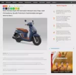 New Honda Stylo 160 Semakin Mewah dan Siap Jadi Primadona, Skutik Premium Fashionable dengan Warna Baru
