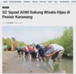 SC Squad AHM Dukung Wisata Hijau di Pesisir Karawang